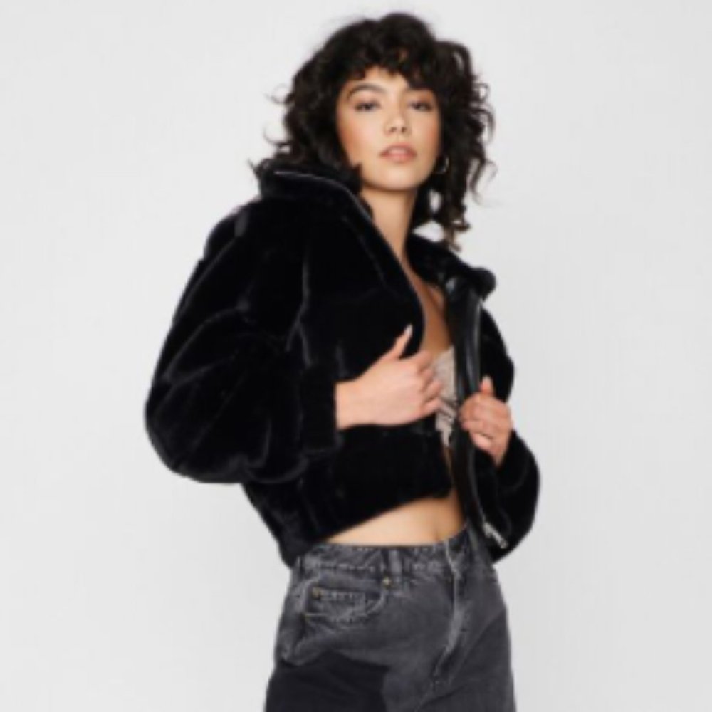 Black Fur Jacket